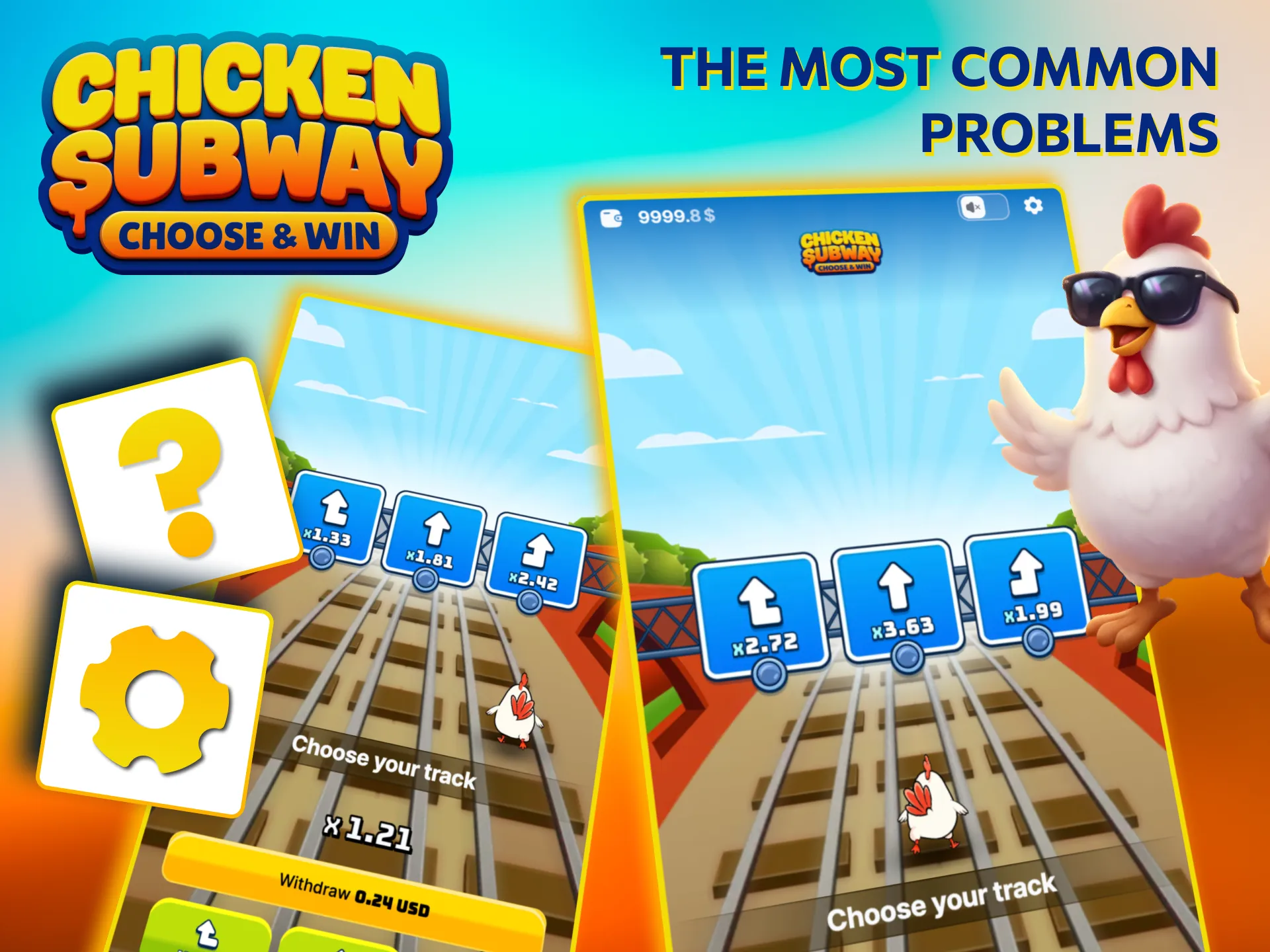 Common Chicken Subway app issues and fixes.