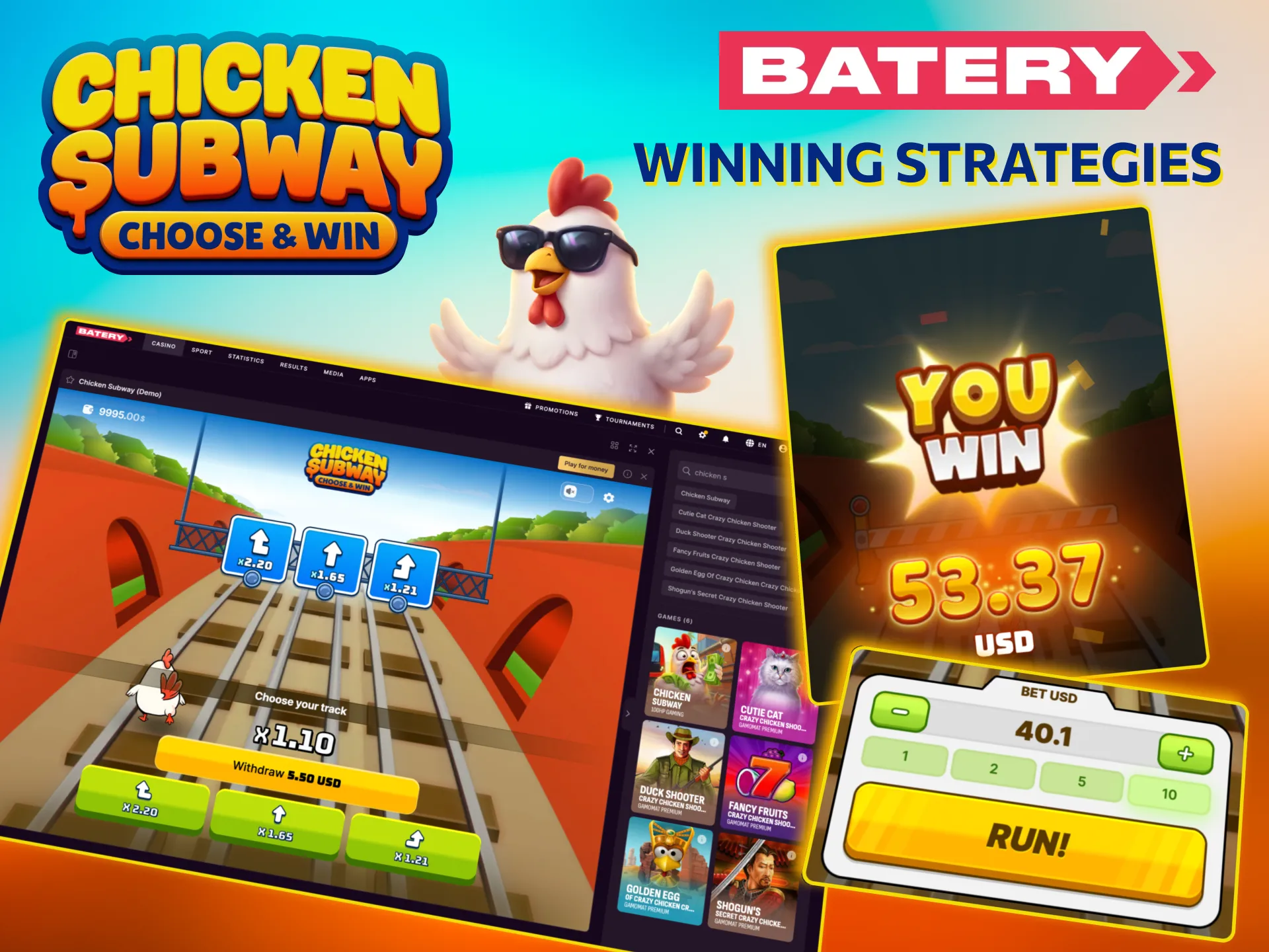 Batery Chicken Subway strategies combine discipline and smart bankroll use.