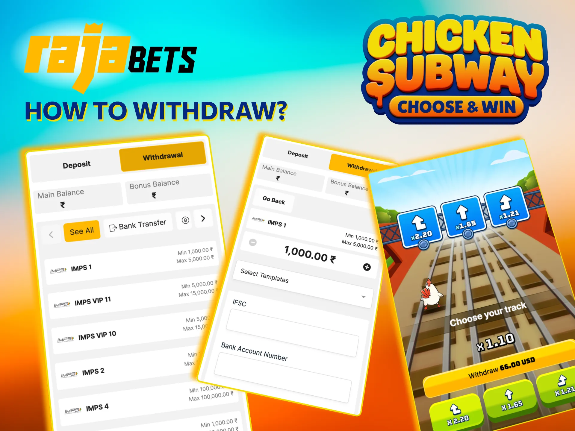 Secure Rajabets Chicken Subway payouts within 24 hours via UPI.