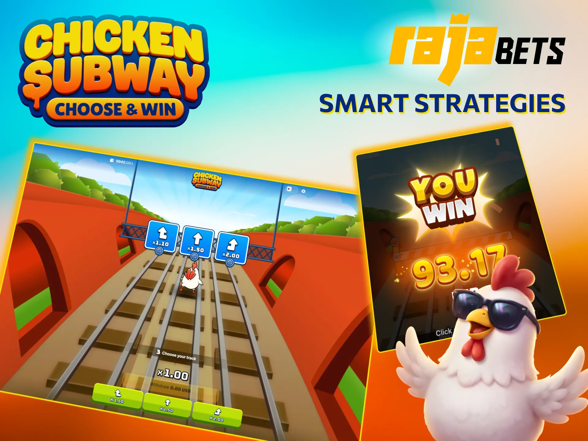 Secure wins with Rajabets Chicken Subway conservative cashouts.